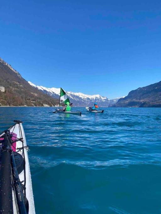 Chalet Mignon - Your Vacation Oasis At Lake Brienz Bonigen Exterior foto