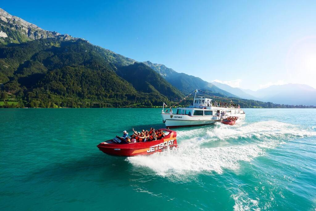 Chalet Mignon - Your Vacation Oasis At Lake Brienz Bonigen Exterior foto