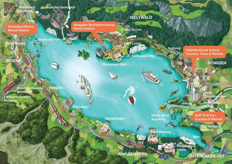 Chalet Mignon - Your Vacation Oasis At Lake Brienz Bonigen Exterior foto